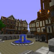 Het centrale plein van de Citadel. Hier bevindt...